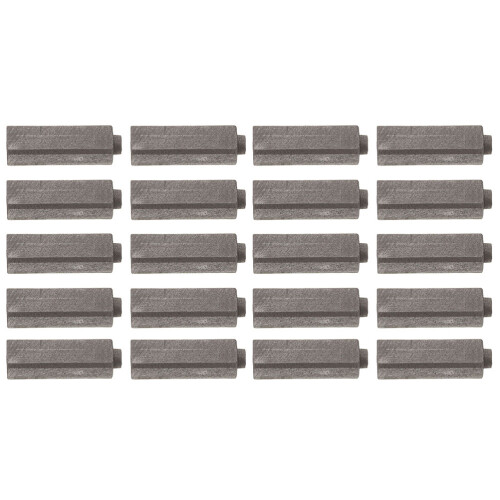 50Pièces Brosses Charbon Sèche- Gris Pour Salon