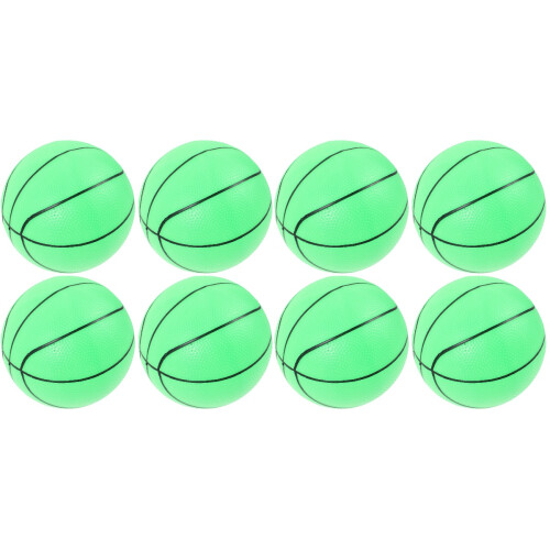 2Sets Groen PVC Basketbal Kinderen Elastisch Lichtervaring Speelbal