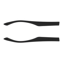 1Pair Black Tr90 Metal Eyeglass Replacement Arms Lightweight Comfort