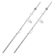 2Pièces Tige Pivotante Drain Lavabo Salle De Bain Durable