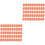 100Pcs Mini Orange Sponge Nail Files Handheld Buffers for Manicure 4
