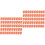 100Pcs Mini Orange Sponge Nail Files Handheld Buffers for Manicure 5