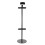 Stable Black Iron Tabletop Easel Stand with Built-in Display Light 1