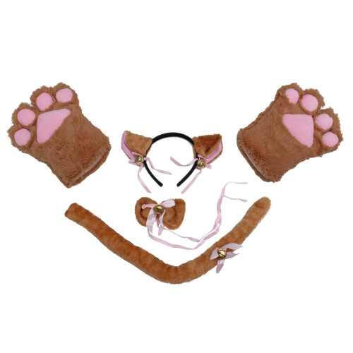 10Pièces Accessoires Cosplay Chat Kit Pour Soirée 2