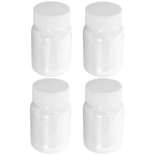 4Pièces Poudre De Flocage Multi-Usages Blanche Pour DIY 2