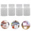 4Pièces Poudre De Flocage Multi-Usages Blanche Pour DIY 10