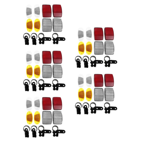 5Ensembles Kit De Réflecteurs Arrière Coloré 2