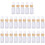 25Pcs White Travel Spray Bottles Small Refillable Perfume Holders 7