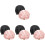 8Pcs Assorted Satin Sleeping Bonnets Comfortable Hair Caps for Women 2