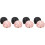 8Pcs Assorted Satin Sleeping Bonnets Comfortable Hair Caps for Women 4