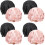 8Pcs Assorted Satin Sleeping Bonnets Comfortable Hair Caps for Women 5