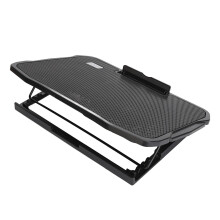 Verstellbarer USB-Laptop-Kühlpad 370x255x27mm Ergonomisch, Leise & Rutschfest