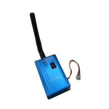 2.4G 1W FPV VTX 12CH 1000MW FPV Audio Video Transmitter för FPV Långdistans Drönare Flygplan Quadcopter
