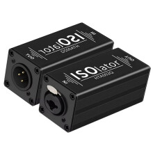 Isolador de Áudio 6.35 Filtro de Ruído de Áudio Supressor de Ruído Isolador Isolador de Sinal de Áudio para Eliminador de Aterramento Comum