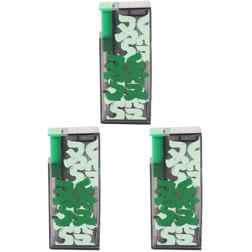 Étui Compact Floss Pick Vert Portable Pour Dentaires 1