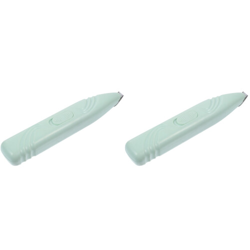 2Pièces Tondeuse Pour Animaux ABS Silencieuse Usage Pour Chats 1