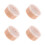 4Pièces Cire Beige Effets Faux Blessures 10