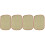 4Pièces Coussin Refroidissant Hamster Respirant Confortable 5
