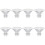 8St Transparante Silicium Inserts Draagbare Borstpomp 6
