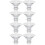 8St Transparante Silicium Inserts Draagbare Borstpomp 9