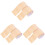 6 Plinthes Autocollantes Flexibles En PVC Pour 4