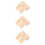 6 Plinthes Autocollantes Flexibles En PVC Pour 9
