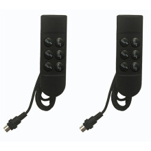 2X Electric Recliner Chair Parts Power Recliner Recliner Motor 6 Button Hand Controller for Electric Sofa