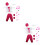 2Ensembles Costume Infirmière 18 Rose Accessoires De Jeu 7