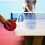 5Pcs Portable Table Tennis Training Device Blue PVC for Improved Skill 5