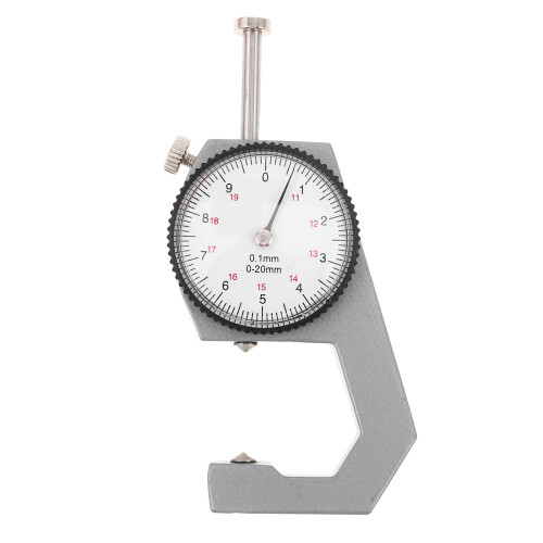 2Pcs High Precision Aluminum Digital Thickness Micrometer for Home Use 1
