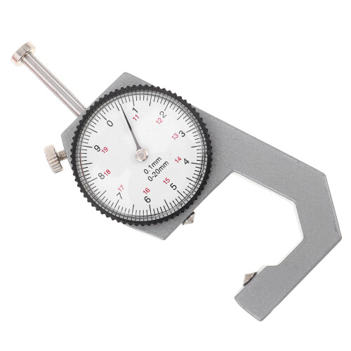 2Pcs High Precision Aluminum Digital Thickness Micrometer for Home Use 2