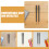 8St Multitool Kraspennen Plastic Multi Voor Schilderen En Krassen 10