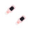 2Pcs Portable Pink ABS Guitar Tuner Clip Durable Multi-Instrument Tool 7