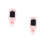 2Pcs Portable Pink ABS Guitar Tuner Clip Durable Multi-Instrument Tool 9