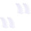 4Stk Transparenter Organizer Stifthalter Makeup Ablage 3