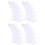 4Stk Transparenter Organizer Stifthalter Makeup Ablage 5