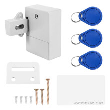 Digital Cabinet Intelligent Electronic Locks Invisible Sensor Lock EMID IC Card Drawer for Wardrobe Furniture Hardware B