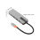 Laptop Dockingstation USB C Aluminium Mehrfachanschluss Dock 3