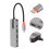 Laptop Dockingstation USB C Aluminium Mehrfachanschluss Dock 8