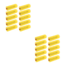 20Pcs Small Yellow Sponge Paint Rollers for Texture and Drywall