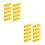 20Pcs Small Yellow Sponge Paint Rollers for Texture and Drywall 1