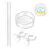 2Pièces Alimentation Crevettes Transparent Durable 3
