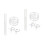 2Pièces Alimentation Crevettes Transparent Durable 6