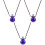 3St Decoratief Aroma Flesje Ketting Compacte Auto Diffuser 4
