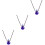 3St Decoratief Aroma Flesje Ketting Compacte Auto Diffuser 6