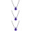 3St Decoratief Aroma Flesje Ketting Compacte Auto Diffuser 9
