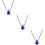 3St Decoratief Aroma Flesje Ketting Compacte Auto Diffuser 10