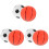 6Pcs Kids Bouncing Balls PVC Material Assorted Colors Fun Jumping Ball 1
