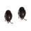 2Pièces Extension Queue De Cheval Claw Clip Synthétique Marron 4