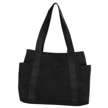 1Multifunctional Tote Bag Zwarte Nylon Draagbare Outdoor Vrouwentas
